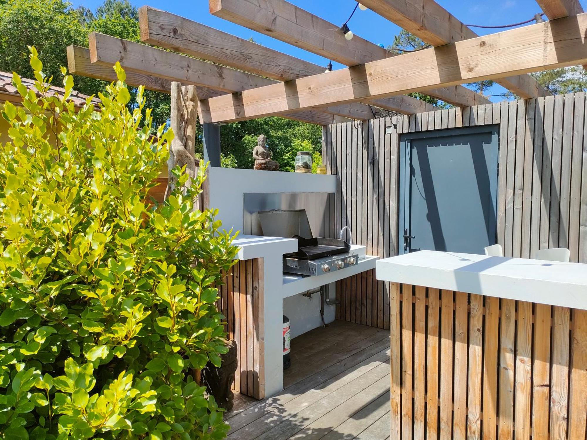 La Villa Ocean Avec Spa Et Piscine - Les Gites De Camparan 拉本讷 外观 照片